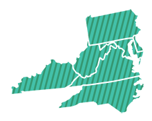 Mid-Atlantic Map Image